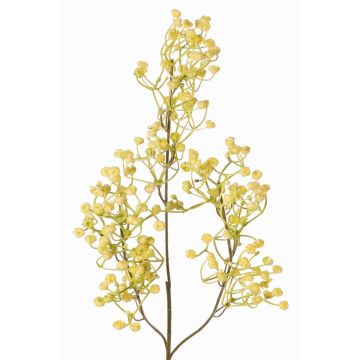 Branche artificielle de gypsophile MURMYN, jaune-vert, 65cm Branche artificielle de gypsophile MURMYN, jaune-vert, 65cm