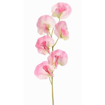 Fleur artificielle Lathyrus WAHNY, rose-blanc-vert, 45 cm, Ø 5,5 cm Fleur artificielle Lathyrus WAHNY, rose-blanc-vert, 45 cm, Ø 5,5 cm