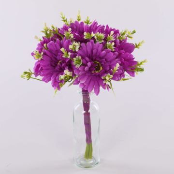 Bouquet décoratif Gerbera TEMBAR, lilas foncé, 30cm, Ø22cm Bouquet décoratif Gerbera TEMBAR, lilas foncé, 30cm, Ø22cm