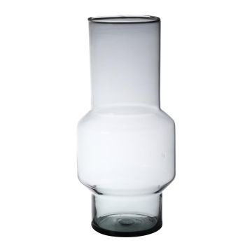 Vase en verre FORTUNATO, recyclé, transparent, 30cm, Ø14cm Vase en verre FORTUNATO, recyclé, transparent, 30cm, Ø14cm