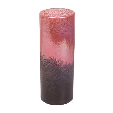 Vase à fleurs en verre PEPA, multi fuchsia-transparent, 24,5cm, Ø11,5cm Vase à fleurs en verre PEPA, multi fuchsia-transparent, 24,5cm, Ø11,5cm