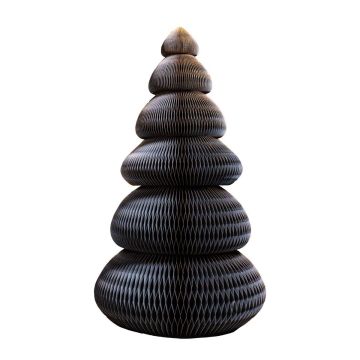 Grand sapin de Noël en papier TOFA, bleu, 130 cm