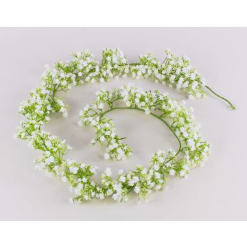 Guirlande de gypsophile artificielle LITAGO, blanc, 180cm