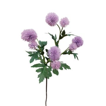 Branche fleurie artificielle Chardon boule TRAUDLINDE, lilas, 55cm Branche fleurie artificielle Chardon boule TRAUDLINDE, lilas, 55cm