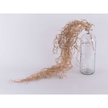 Tillandsia Usneoides artificiel DNISTER sur piquet, or, 100cm