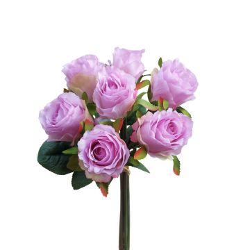 Bouquet de roses artificielles MURINET, lilas, 35cm Bouquet de roses artificielles MURINET, lilas, 35cm