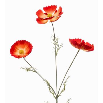 Branche décorative de cosmos BRALTO, orange, 80 cm