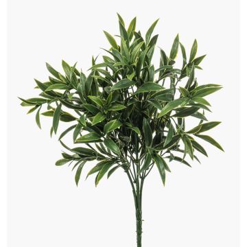 Plante artificielle « Ruscus » JORVIN, tige, crossdoor, verte, 35 cm
