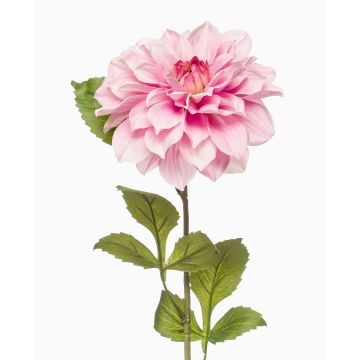 Fleur artificielle dahlia REFOLG, rose, 70cm