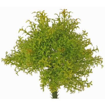 Fougère artificielle PADMA sur tige, vert-marron, 23cm, Ø20cm
