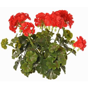 Géranium artificiel MALINA sur tige, crossdoor, rouge, 40cm Géranium artificiel MALINA sur tige, crossdoor, rouge, 40cm