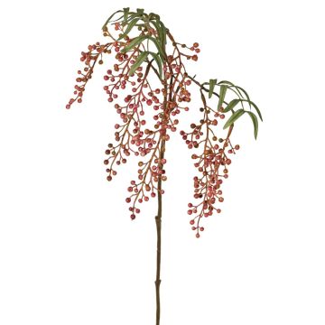 Branche de sorbier artificielle JANNAH avec fruits, rose-vert, 85 cm Branche de sorbier artificielle JANNAH avec fruits, rose-vert, 85 cm