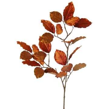 Branche de hêtre GALFHY en velours, cuivré, 70 cm