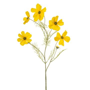 Cosmos artificiel BELIAH, jaune, 75cm