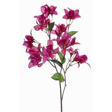 Branche décorative de bougainvillier MOWLER avec fleurs, violet, 70cm