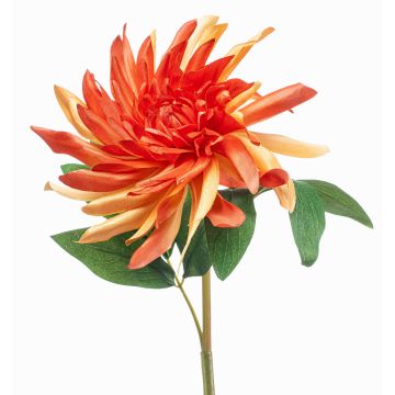 Fleur artificielle dahlia GREWAL, saumon-pêche, 75 cm, Ø 19 cm Fleur artificielle dahlia GREWAL, saumon-pêche, 75 cm, Ø 19 cm