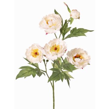 Branche artificielle de pivoine LARDUAN, collection Eco, rose pâle-blanc, 60cm, Ø7cm Branche artificielle de pivoine LARDUAN, collection Eco, rose pâle-blanc, 60cm, Ø7cm