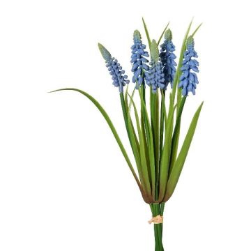Botte de muscari artificielle NERIALY, bleu, 30cm