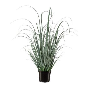 Herbe artificielle Carex TARVI, givré, blanc-vert, 60cm