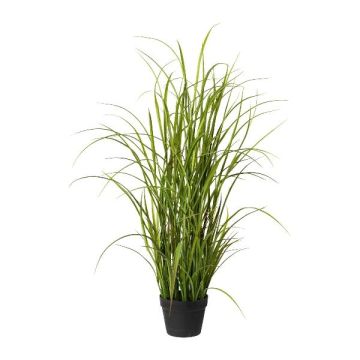 Herbe artificielle Roseau SILKO en pot décoratif, vert, 120cm
