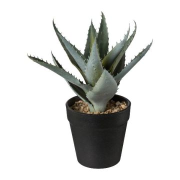 Plante succulente artificielle Aloe Vera BLORN en pot décoratif, vert, 20cm