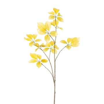Branche artificielle de châtaignier BROFEL, jaune, 110cm Branche artificielle de châtaignier BROFEL, jaune, 110cm