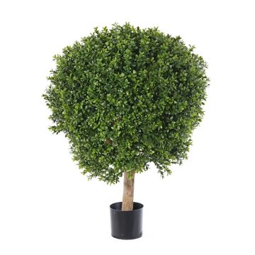 Buis artificiel TOM, tronc naturel, crossdoor, 80 cm, Ø 60 cm