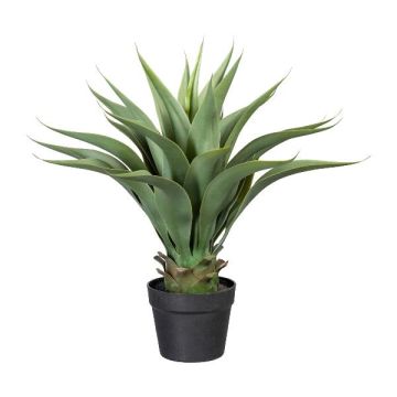 Plante succulente artificielle Agave americana GLURM en pot décoratif, vert-gris, 55cm Plante succulente artificielle Agave americana GLURM en pot décoratif, vert-gris, 55cm