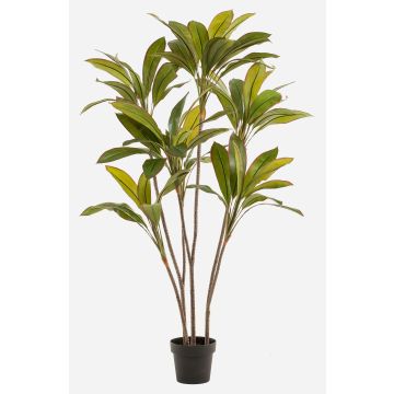 Plante artificielle Cordyline MEIKE, troncs artificiels, pot décoratif, vert, 160 cm