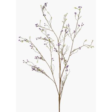 Branche décorative de myrtille MIHALLU avec baies, violette, 150 cm Branche décorative de myrtille MIHALLU avec baies, violette, 150 cm