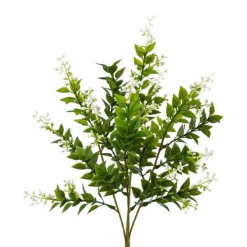 Plante artificielle « buisson de souris » LASTAS sur tige, avec fruits, vert-blanc, 35 cm