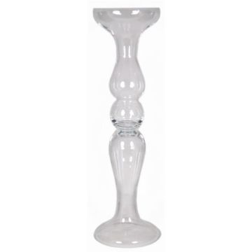 Vase décoratif en verre RACHEL sur pied, transparent, 80,5 cm, Ø 22 cm Vase décoratif en verre RACHEL sur pied, transparent, 80,5 cm, Ø 22 cm