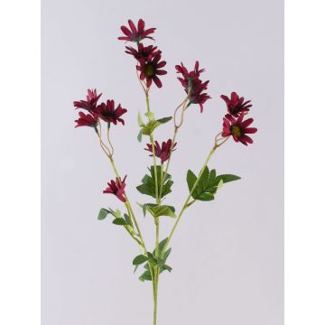 Marguerite artificielle FENAS, rouge foncé, 65cm Marguerite artificielle FENAS, rouge foncé, 65cm