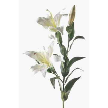 Lys artificiel KIRSTEN, blanc, 85cm, Ø15cm Lys artificiel KIRSTEN, blanc, 85cm, Ø15cm