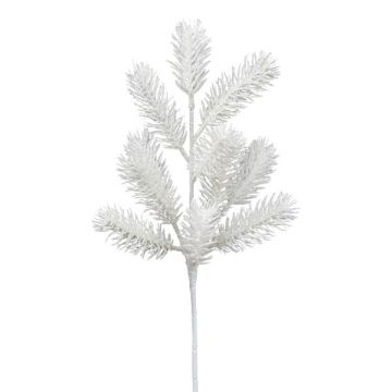 Branche artificielle Sapin KALFER, blanc, 35cm
