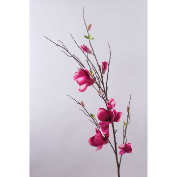 Branche de magnolia artificielle GLIVOR, fuchsia, 115cm Branche de magnolia artificielle GLIVOR, fuchsia, 115cm