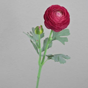 Renoncule artificielle CADISS, rose, 50 cm, Ø 7,5 cm