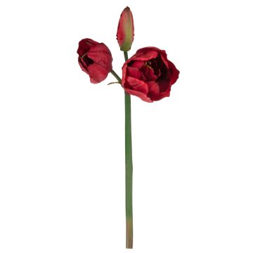 Amaryllis artificielle GRELTA, rouge, 80 cm