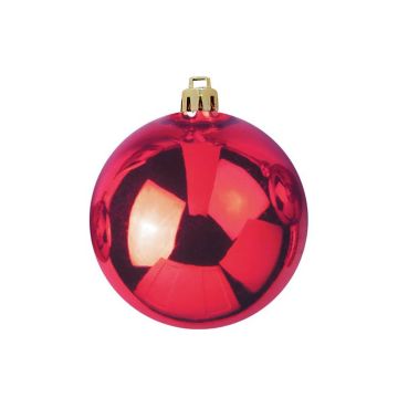 Boule de sapin de Noël CANELA, rouge brillant, Ø20cm Boule de sapin de Noël CANELA, rouge brillant, Ø20cm
