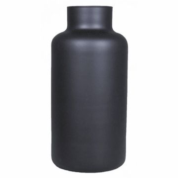 Vase en verre SIARA, noir mat, 30 cm, Ø 15 cm Vase en verre SIARA, noir mat, 30 cm, Ø 15 cm