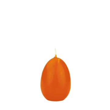 Bougies en forme d'œuf de Pâques LEONITA, orange, 6 cm, 4,5 cm, 7 h - Fabriquées en Allemagne Bougies en forme d'œuf de Pâques LEONITA, orange, 6 cm, 4,5 cm, 7 h - Fabriquées en Allemagne