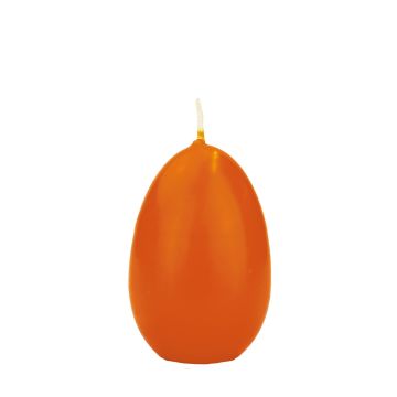 Bougies en forme d'œuf de Pâques LEONITA, orange, 9 cm, 6 cm, 16 h - Fabriquées en Allemagne Bougies en forme d'œuf de Pâques LEONITA, orange, 9 cm, 6 cm, 16 h - Fabriquées en Allemagne