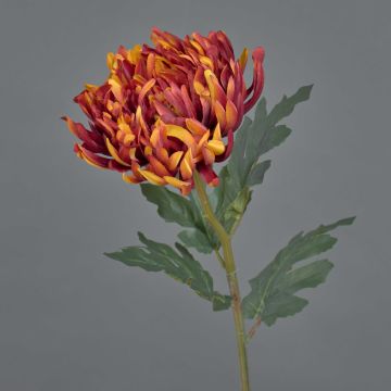 Fleur artificielle chrysanthème LINGYUN, orange, 65cm Fleur artificielle chrysanthème LINGYUN, orange, 65cm