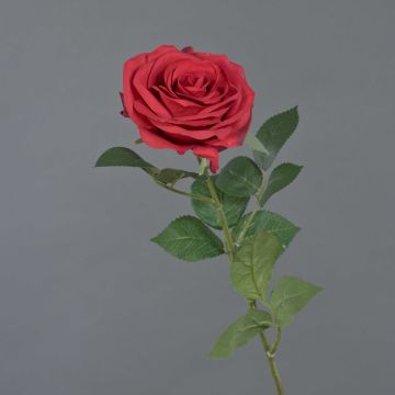 Rose artificielle KAILIN, rouge, 65cm Rose artificielle KAILIN, rouge, 65cm
