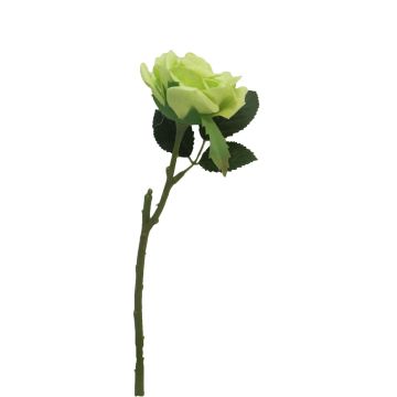 Fleur artificielle Rose ASHANTO, vert clair, 25cm