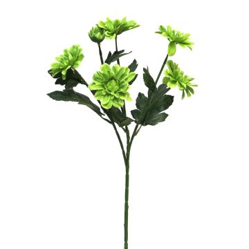Chrysanthème artificiel sur tige LONGBAO, vert, 60cm Chrysanthème artificiel sur tige LONGBAO, vert, 60cm