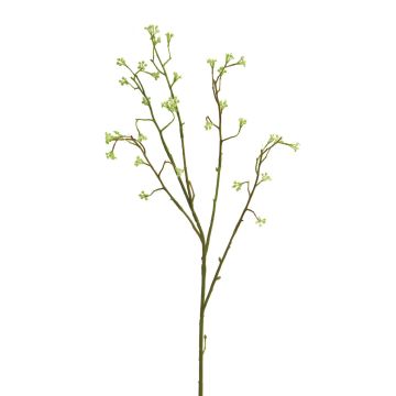 Branche décorative Saule tire-bouchon CHENGZI, crème, 70cm