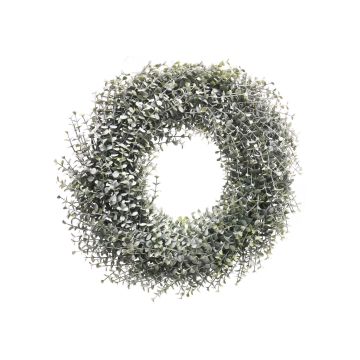 Couronne décorative Eucalyptus YIFAN, gris-vert, Ø45cm