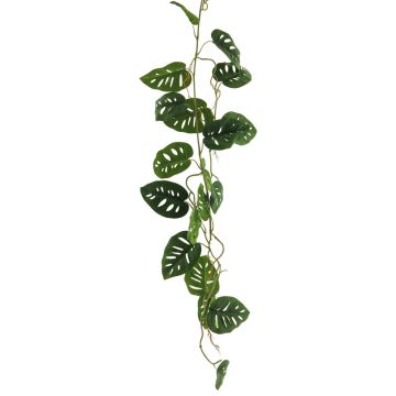 Guirlande artificielle de philodendron monstera deliciosa WANPING, 120cm Guirlande artificielle de philodendron monstera deliciosa WANPING, 120cm