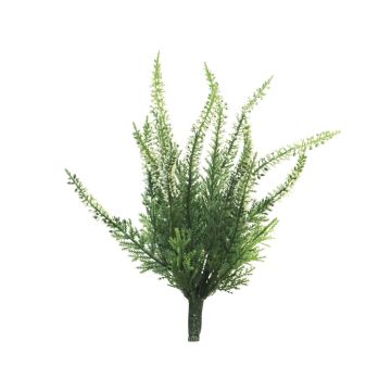 Fleur artificielle bruyère LANQIU sur piquet, crème, 25cm